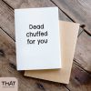 dead chuffed for you card - Image 3